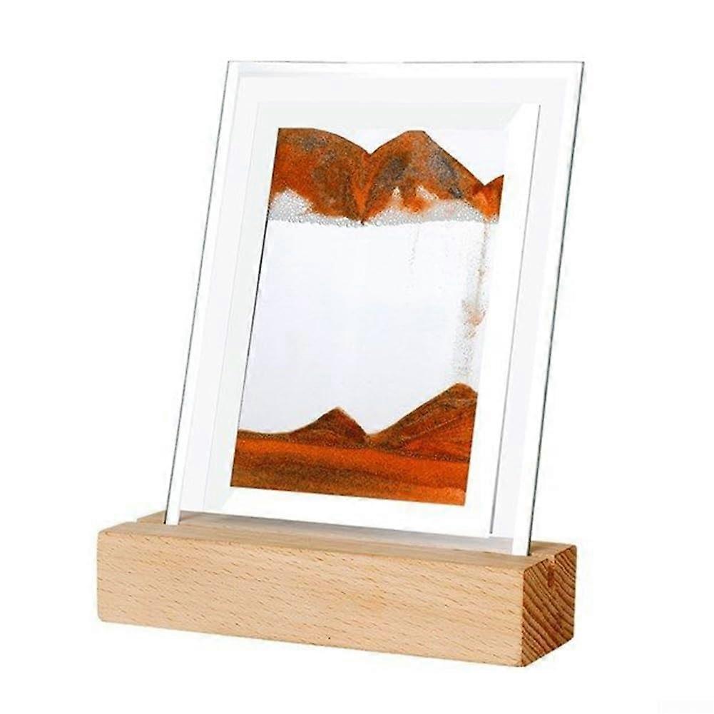 3D sand scene for home and office, desktop decoration (rotating)