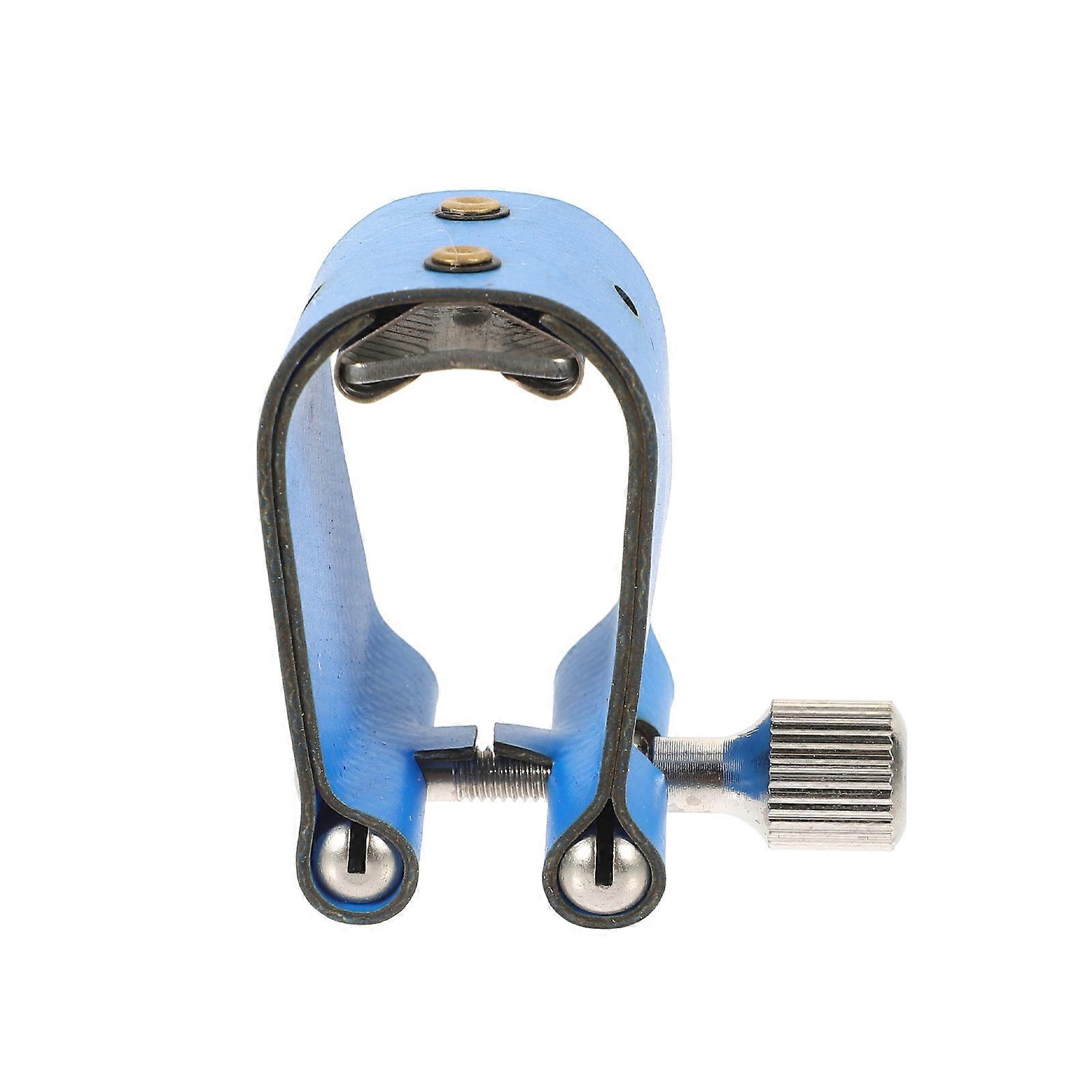 Saxophones Fixing Clip For Music Practice 4x2.6cm -Shaped 1Pack