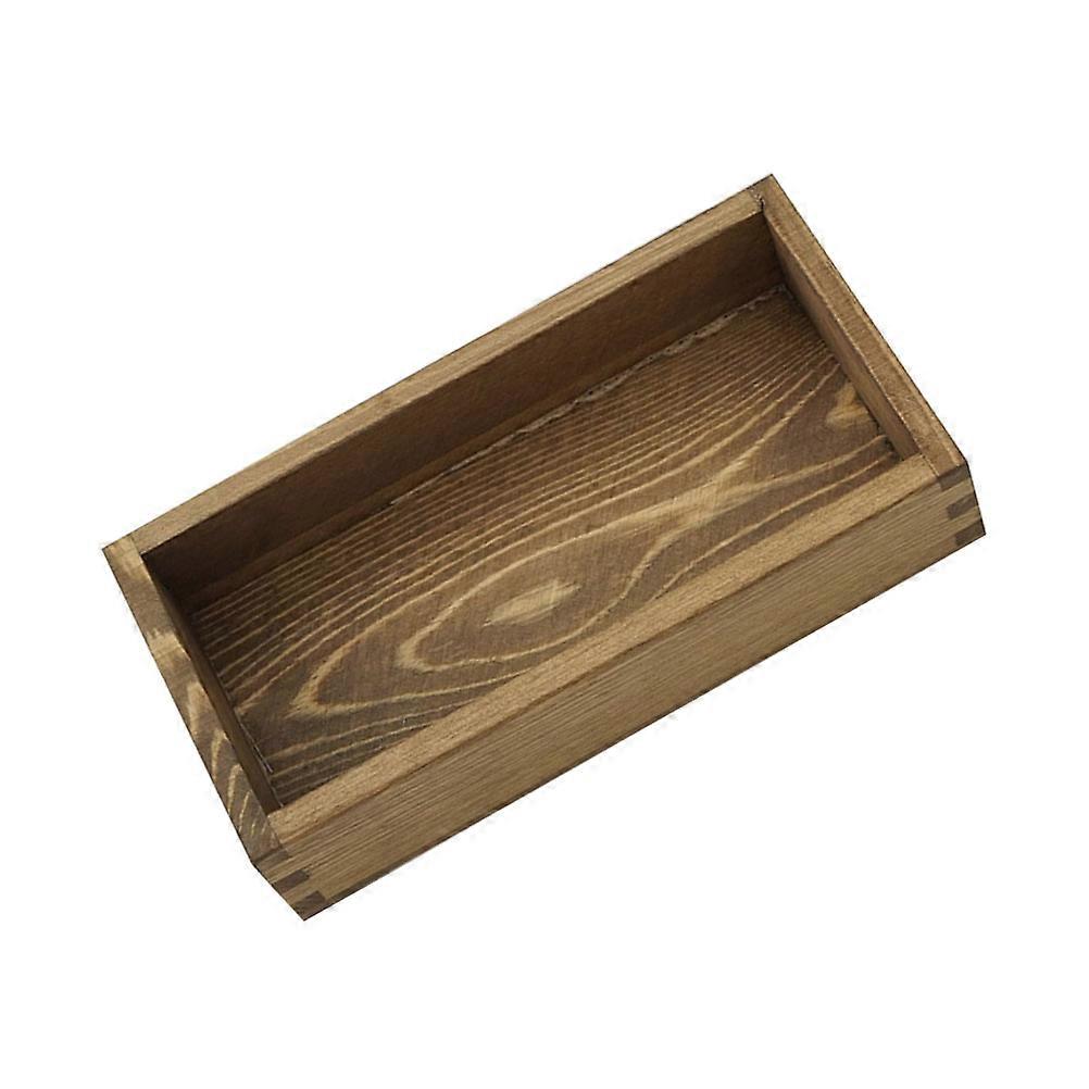 Simple Retro Design Cake Serving Tray Mortise Tenon Structure For Wedding Dessert Table 1Pc