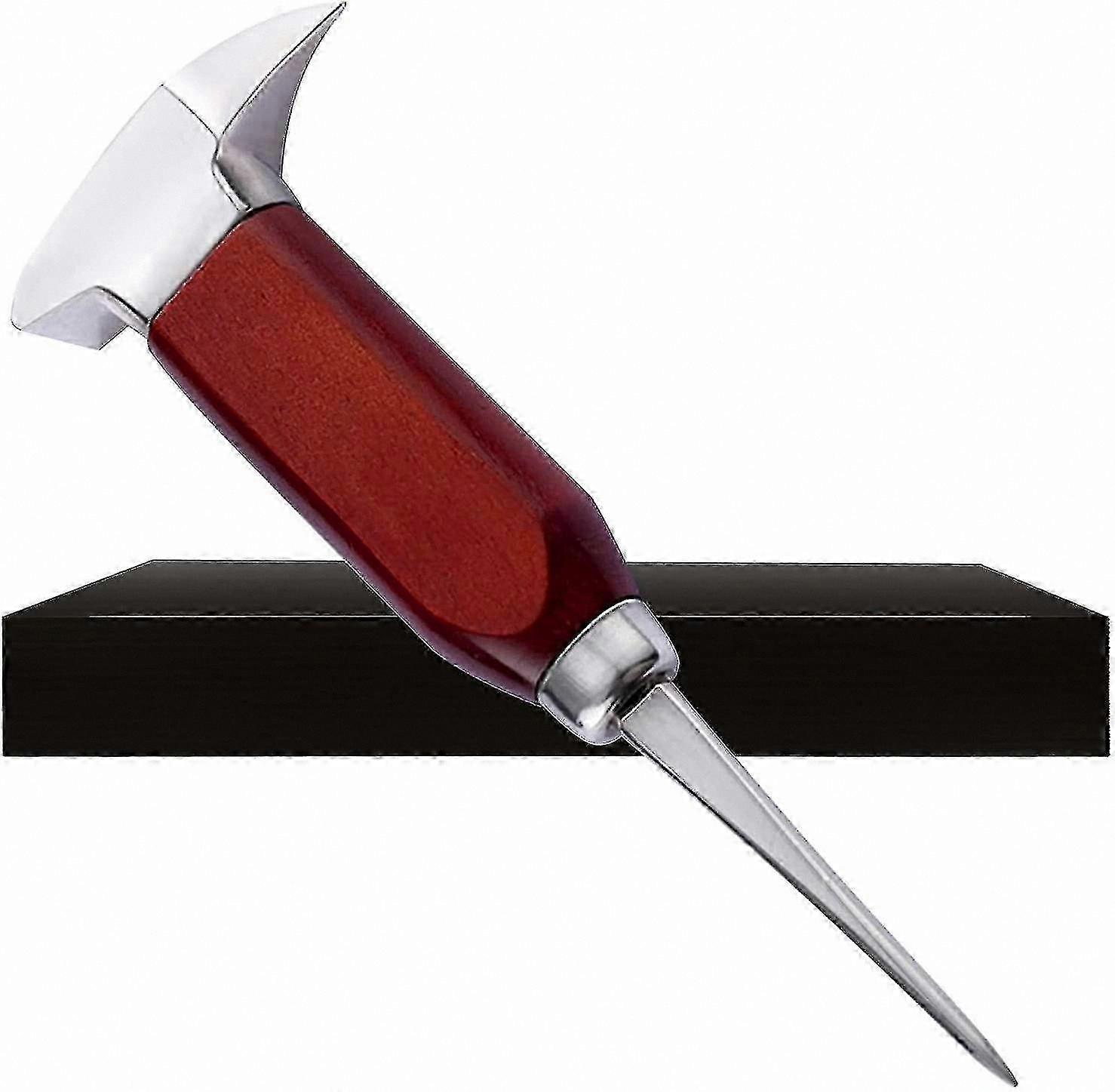 Stainless Steel Ice Crusher Tool for Japanese-Style Ice Chipping and Breaking