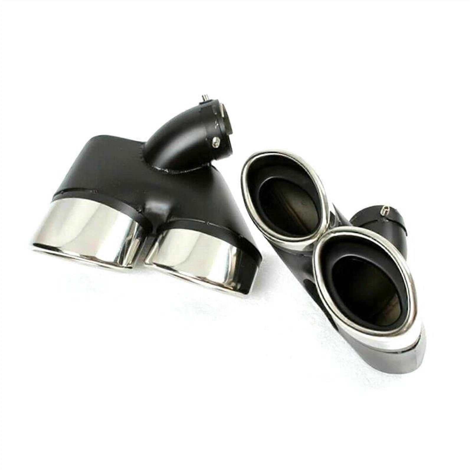 ANQIDI Exhaust Tailpipe Tips For Mercedes-Benz W211 E-Class 2002-2007 E240 E280 E320 E350 E430 E500 E63