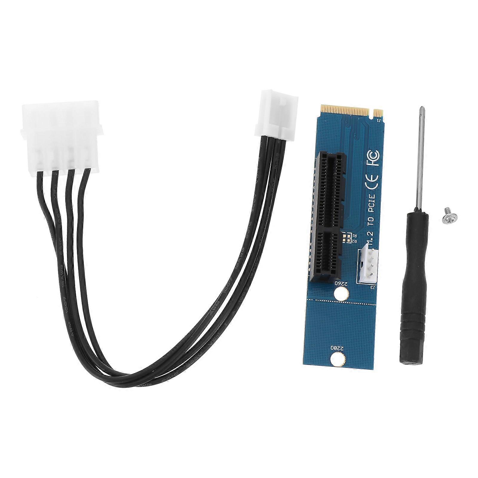 PCIe Riser Card For Tech Enthusiasts Data Storage Expansion 8X2X1CM ABS Material 1Pcs