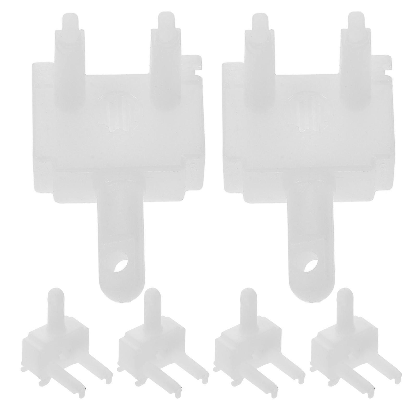 Vertical Curtain Control Gear Automatic Alignment for Window Treatment Cylindrical Shape 4.50X4.00X3.50CM 6Pcs