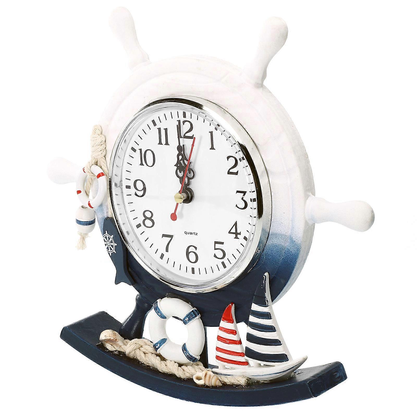 Assorted Color Decorative Clock 1Pack Bedroom Decor Home Users Silent Pointers