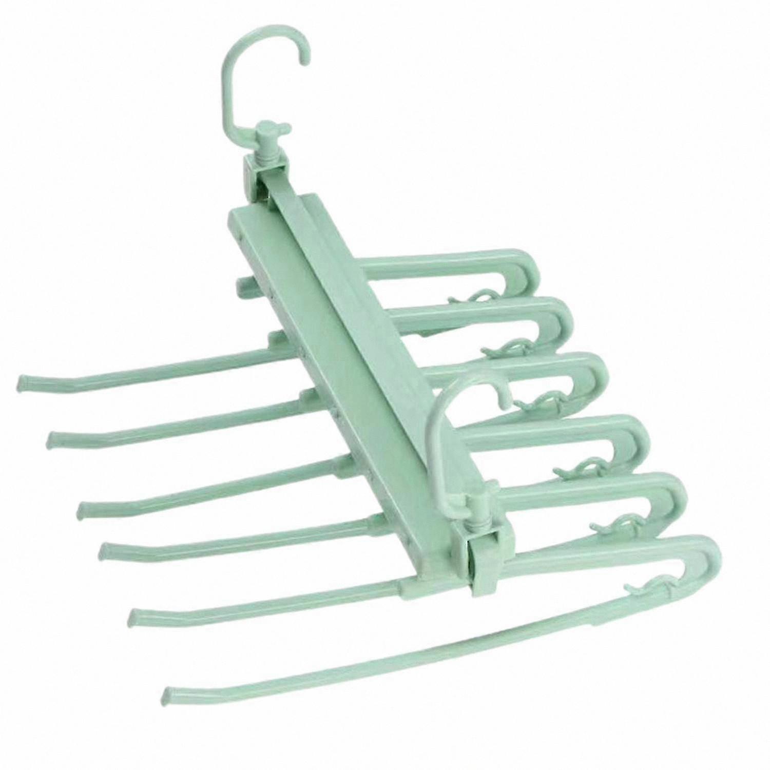 Multipurpose Folding Hanger for Trousers and Clothes Storage at Home