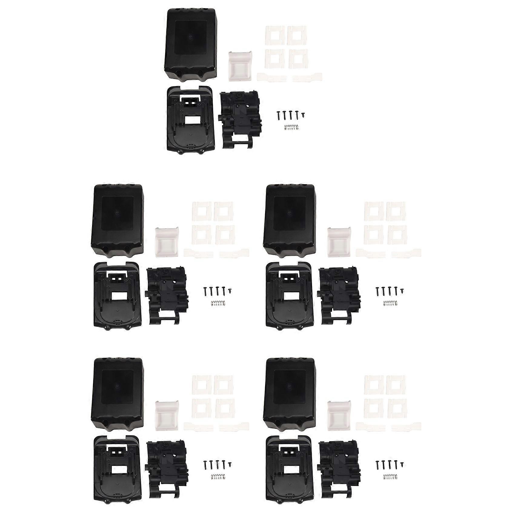 5X BL1830 with Li-Ion Power Tools Battery Case Replacement for 18V BL1840 BL1850 Plastic Shell