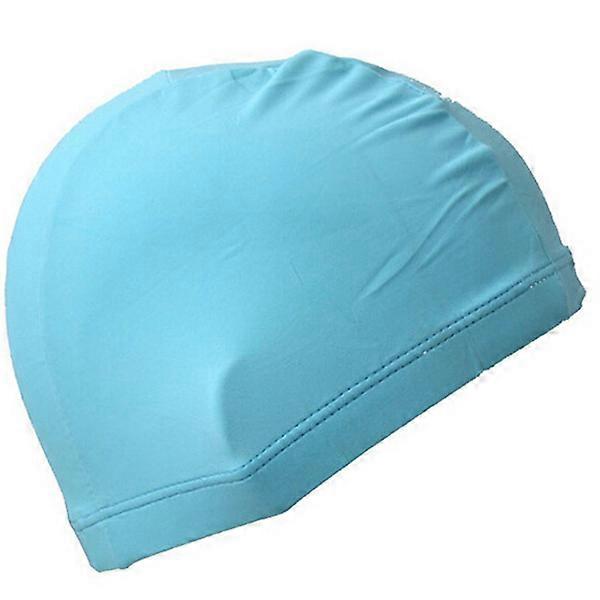 Bonnet de bain bleu ciel pour des vêtements confortables réutilisables durables avec un design antidérapant 4,72 « x7,87 »