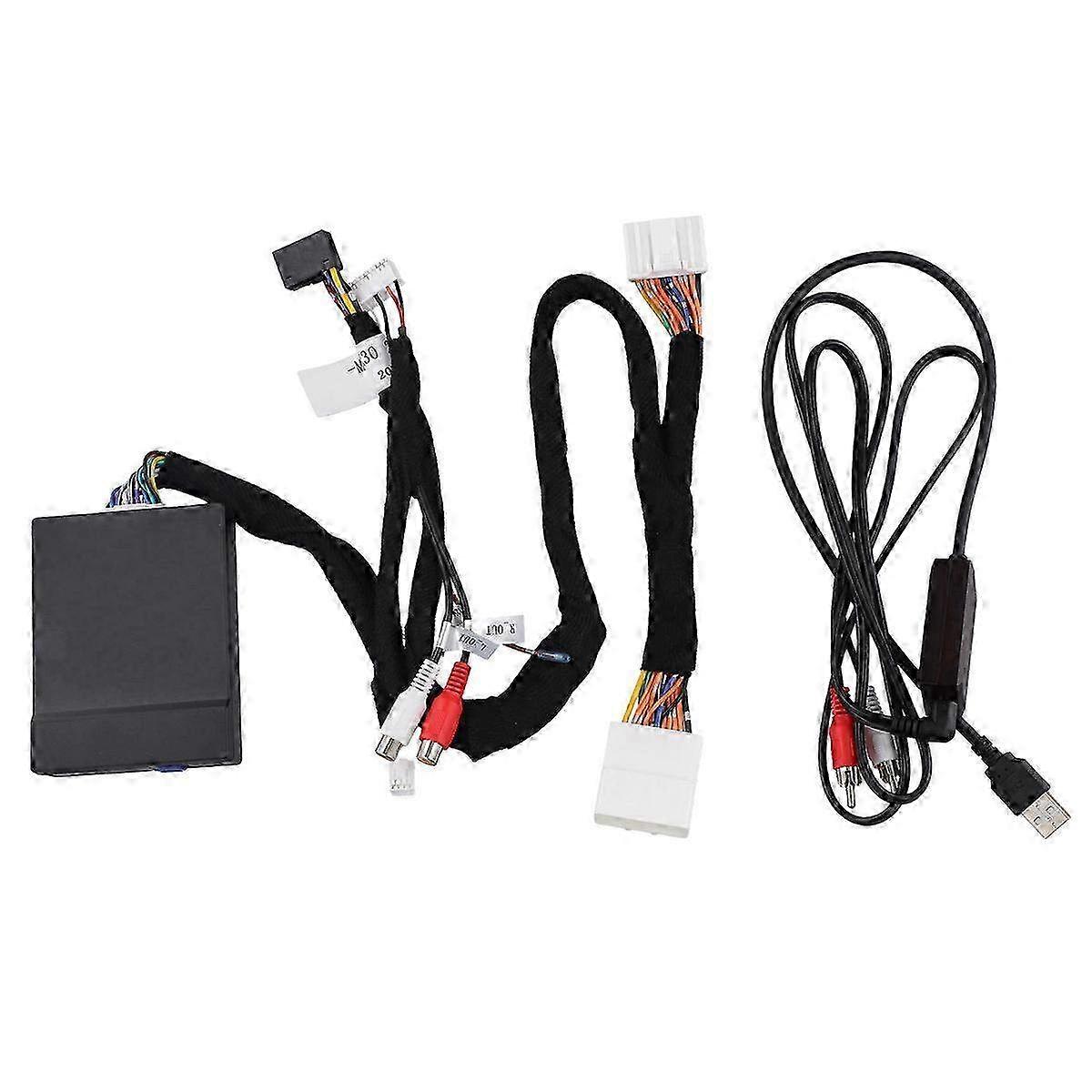 16-Pin Stereo Radio Wiring Harness Connector Cable with Canbus - Universal Audio Adapter for Car Radio Installation
