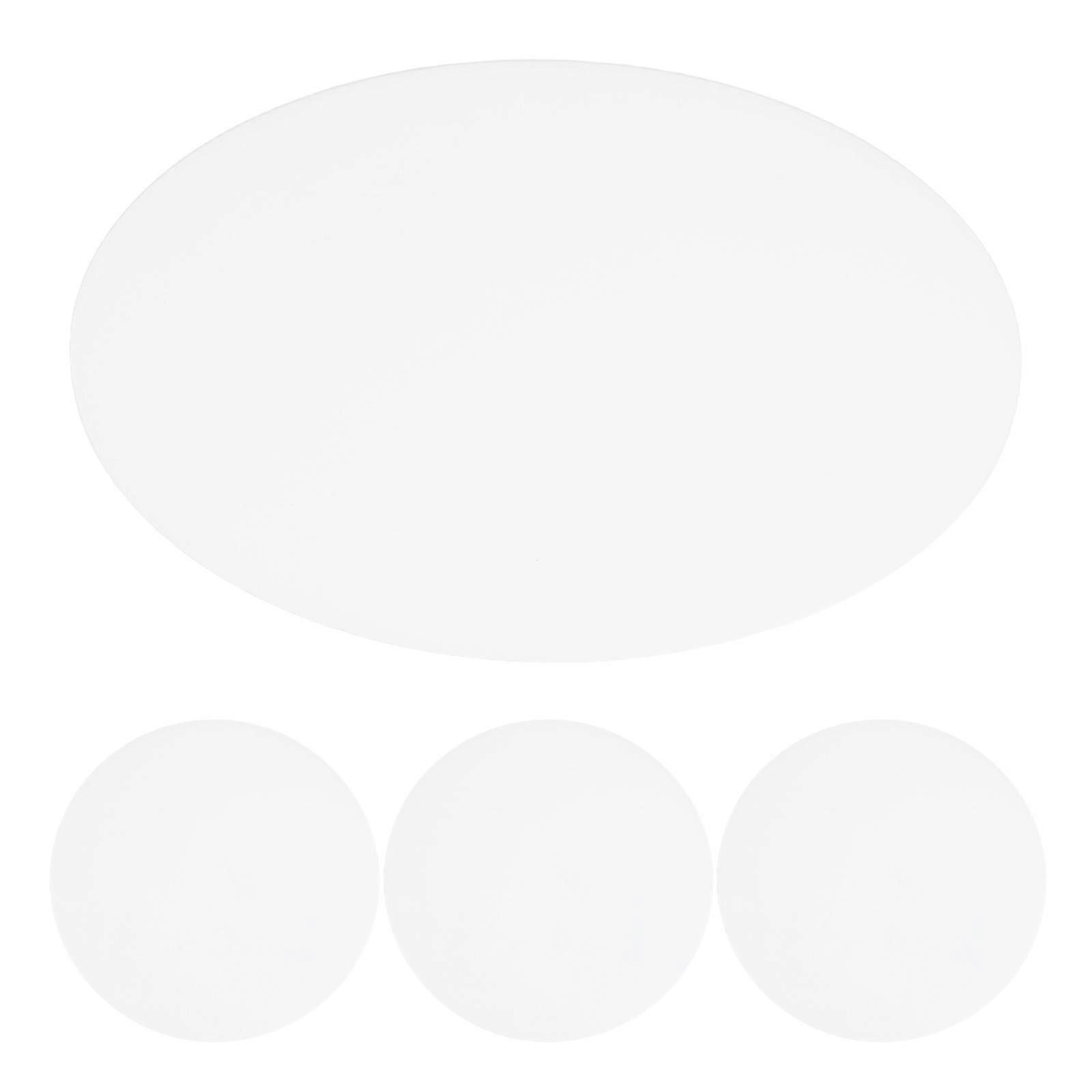 Anti-Dazzling Diffuser Downlight Diffuser Drum Lampshades Recessed Lighting Accessories Plastic 4Pcs