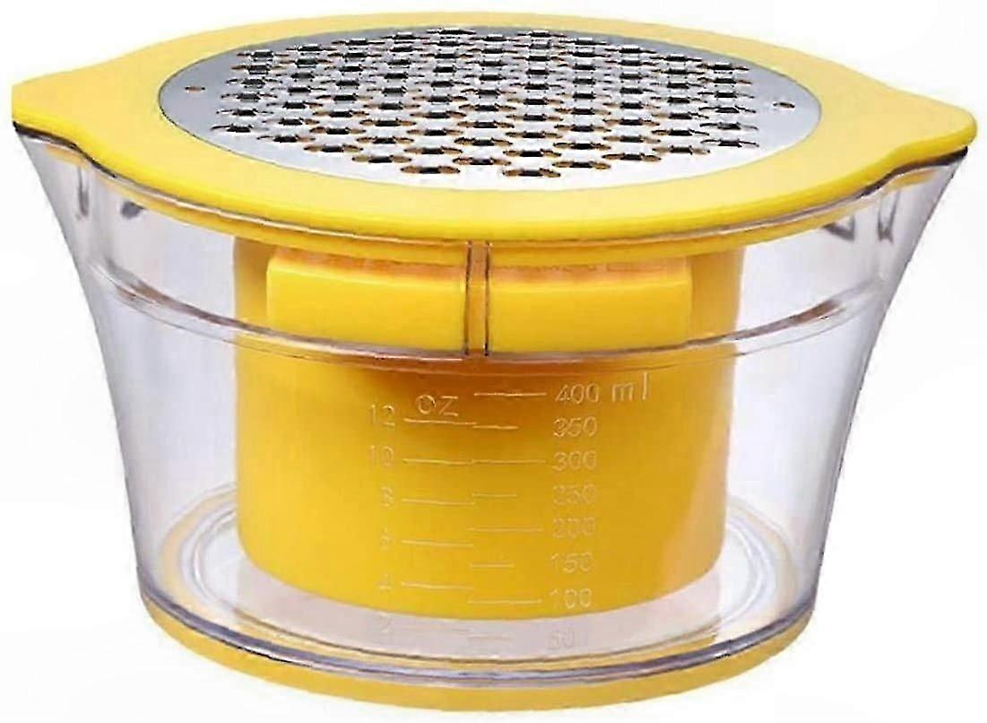 Corn Thresher and Vegetable Peeler with Measurer for Ginger, Garlic, and COB Removal