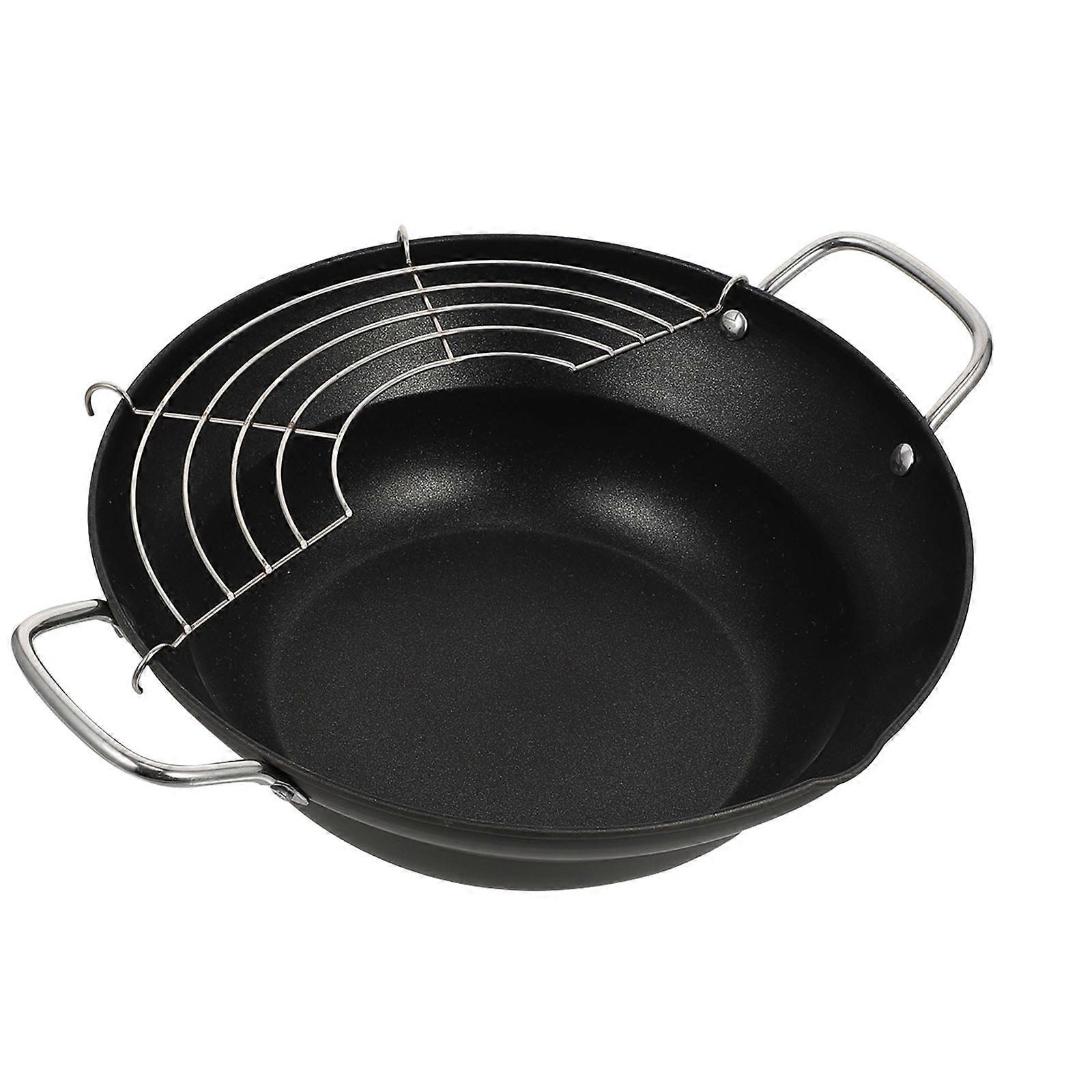 Tempura Fryer For Family Cooking Beautiful Coffee Color 1Pack