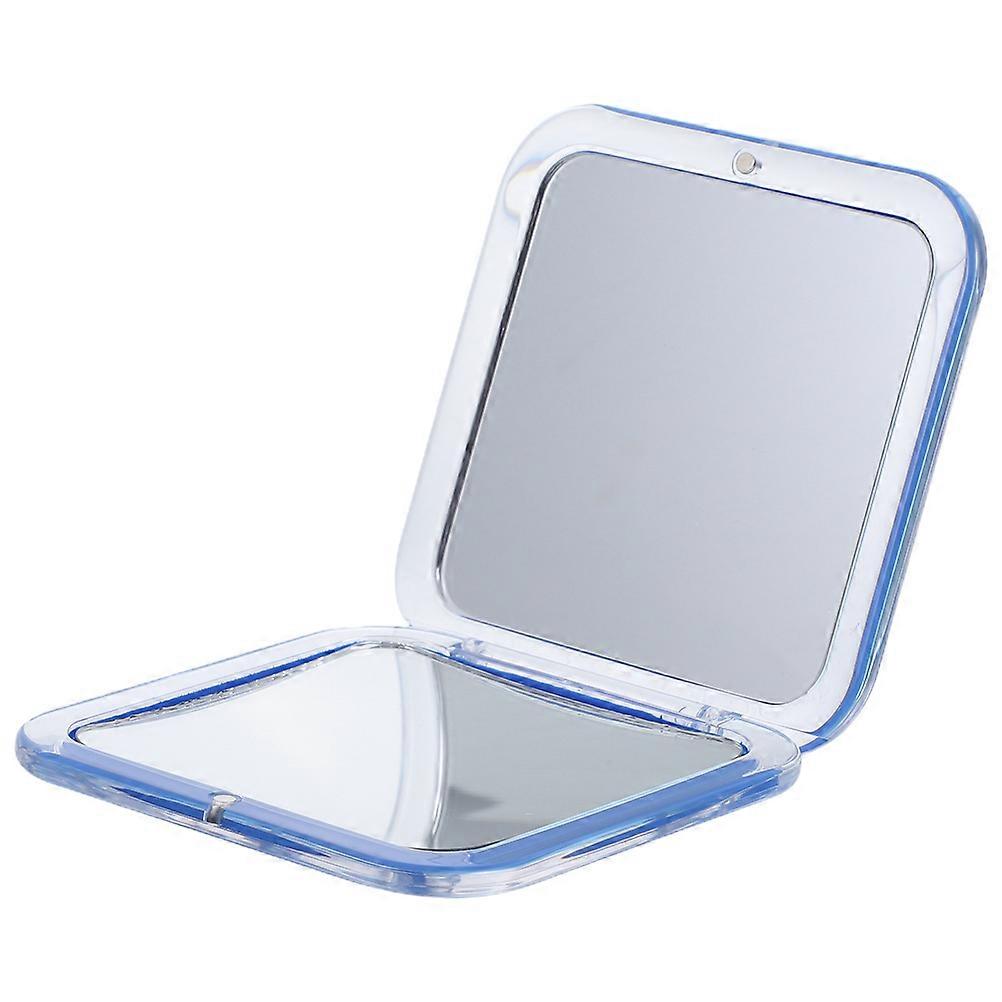 Simple And Fashionable Pocket Makeup Mirror For Designed For Daily Use Including Magnification Feature 1Set