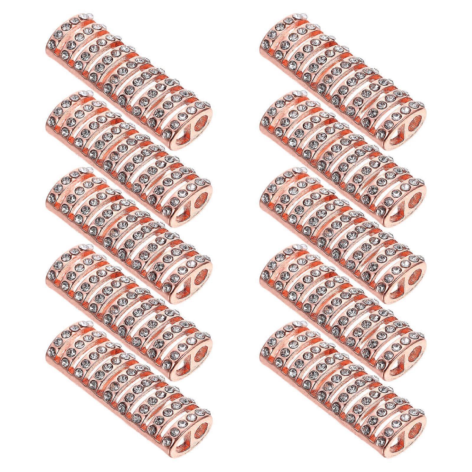 Rose Gold Watch Connector Made of Alloy for Connecting Easy to Install and Disassemble 10 Pieces