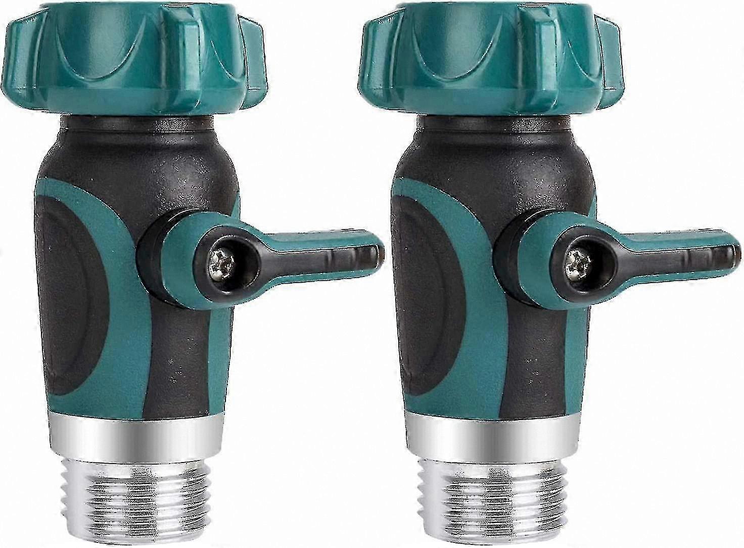 2-Pack Hose Valve for Garden Watering Systems
