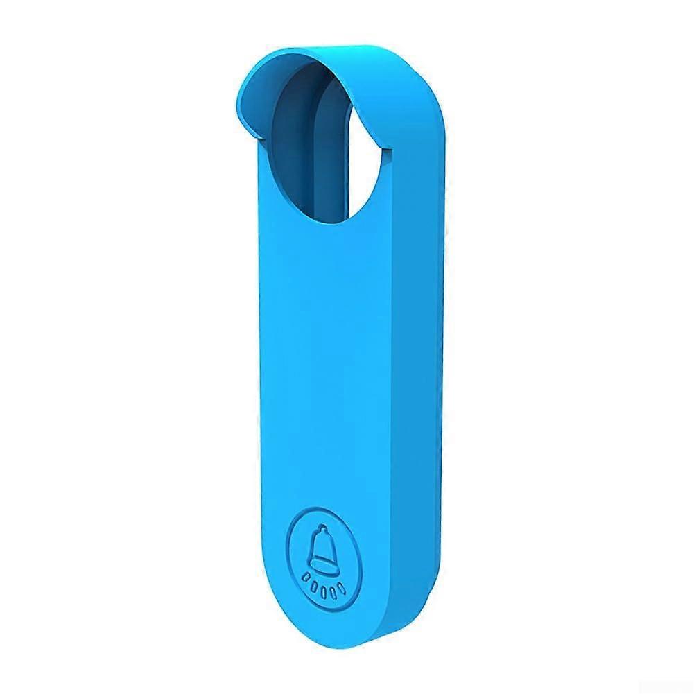 Protect your wireless doorbell with 2 silicone covers for every home (blue)