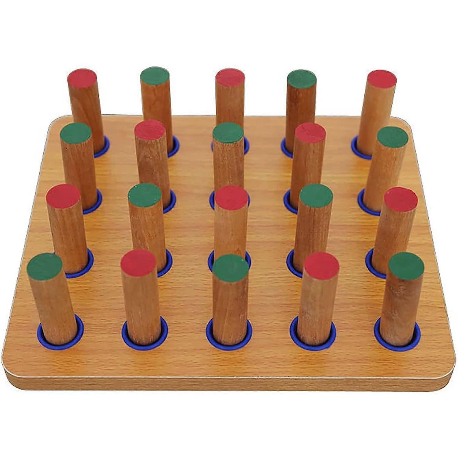 Entraîneur d’exercices pour la rééducation des doigts, bâtons en bois, planche inclinée pour l’hémiplégie de l’AVC, taille 9 cm