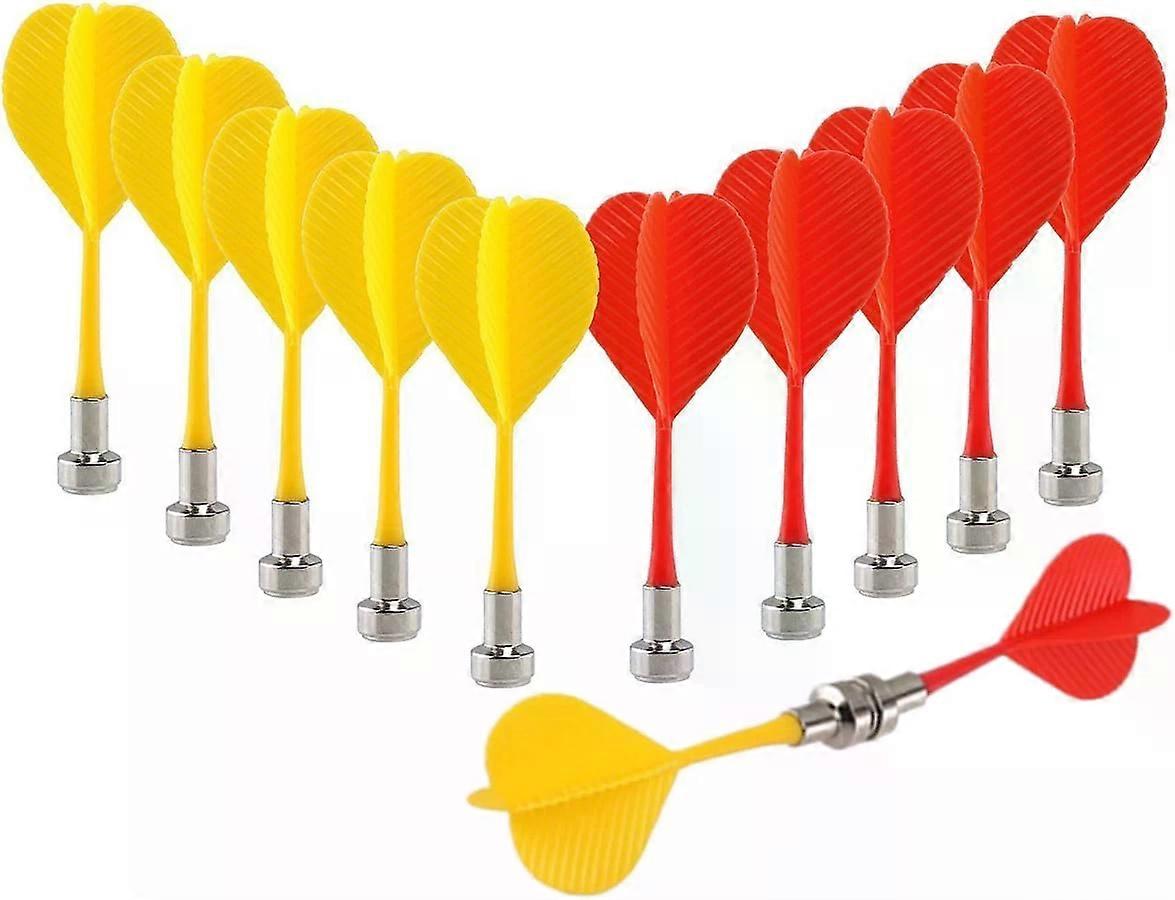 Magnetic Darts, 10pcs Replacement Plastic Safety Darts for Dart Game