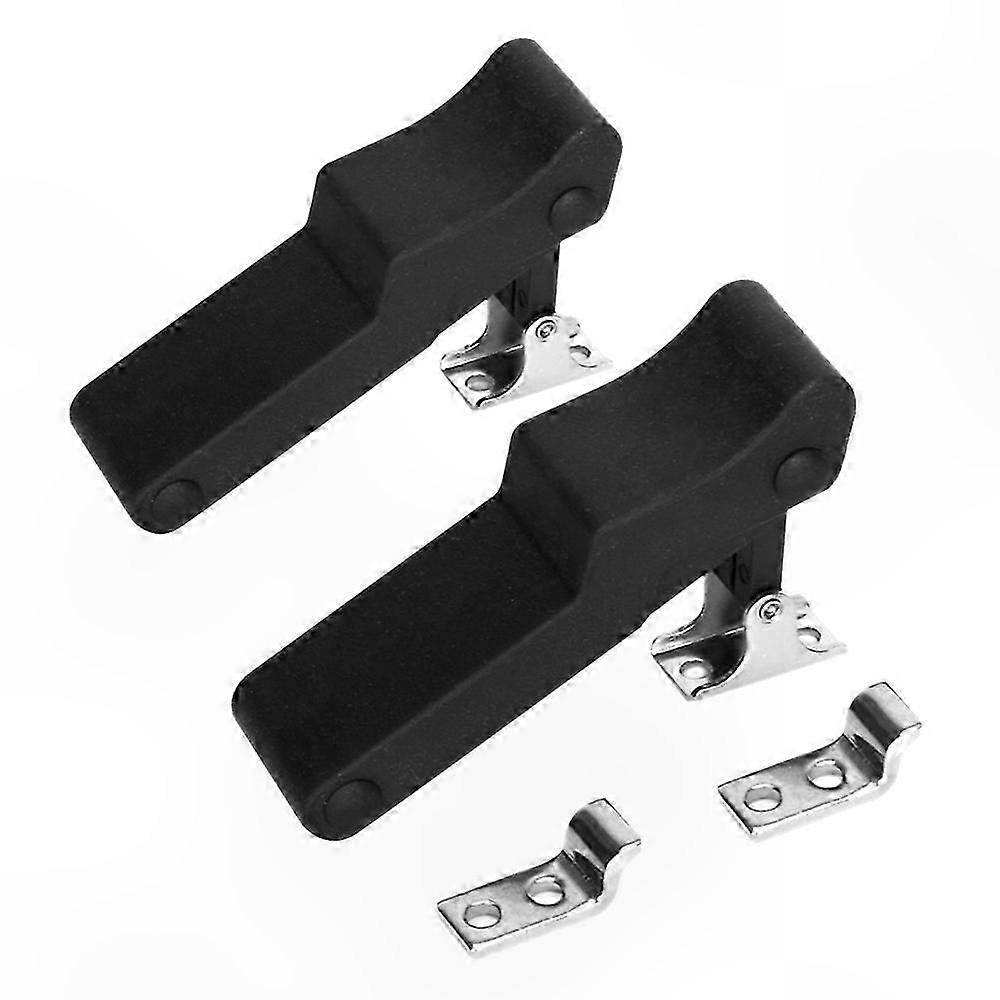 2PCS Durable Rubber Draw Latch for ATV Front Storage Compartment