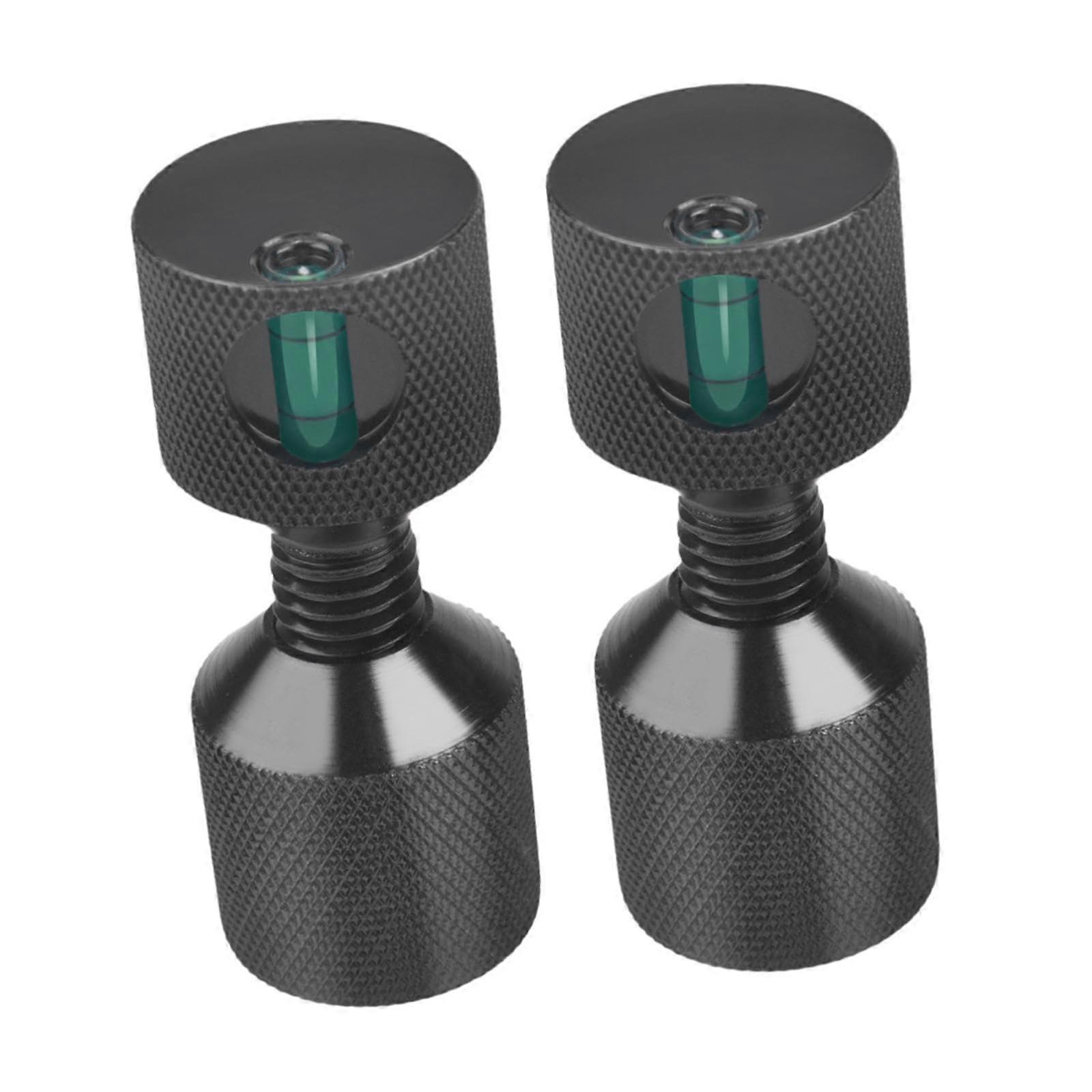 2-Piece Wheel Bearing Grease Tool Set, Flange Alignment Pins, Easy Install Multi-Functional Positioning Pins, Black