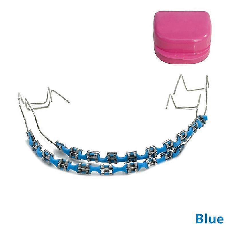 Temporary Removable Braces for Adults Teeth, Brackets Falsos Para Dientes, Clip on Fashion Braces Fake for Dental Students to Practice