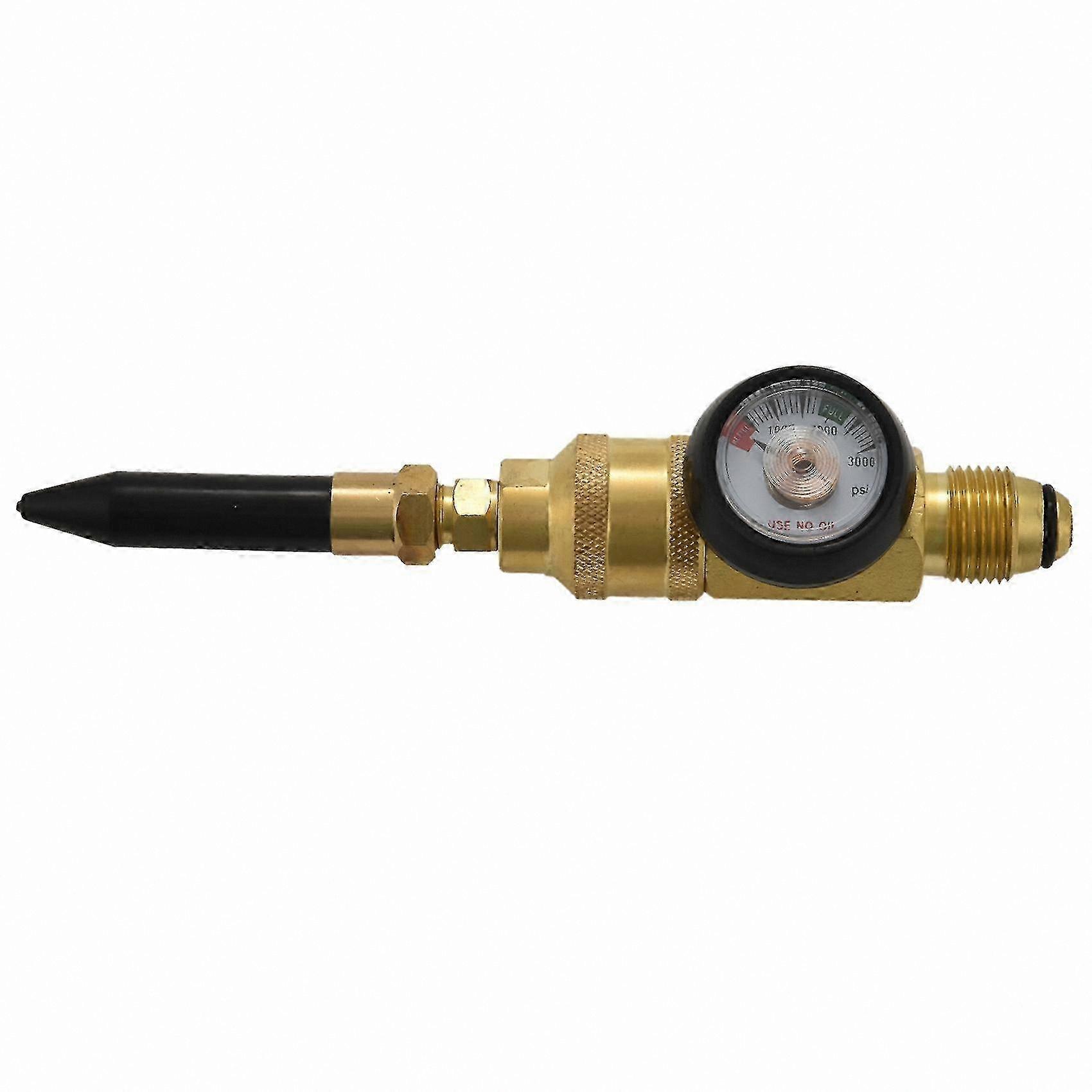 Latex Balloon Inflator Regulator with Gauge for G5/8 Tank Valves