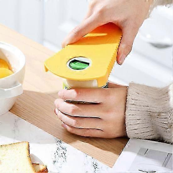 Manual Bottle Opener Lightweight Labor-saving Solid Color Practical Comfortable to Grip Jar for Kitchen