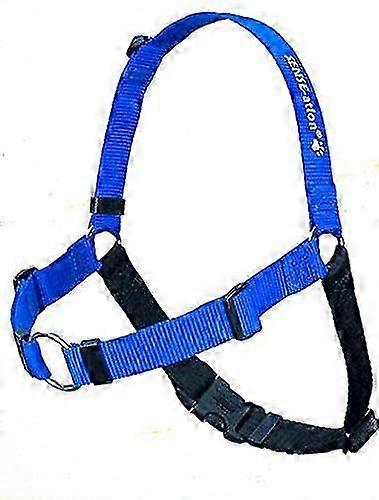 Dog Training Harness with Senseation Design, MediumLarge Wide, Blue