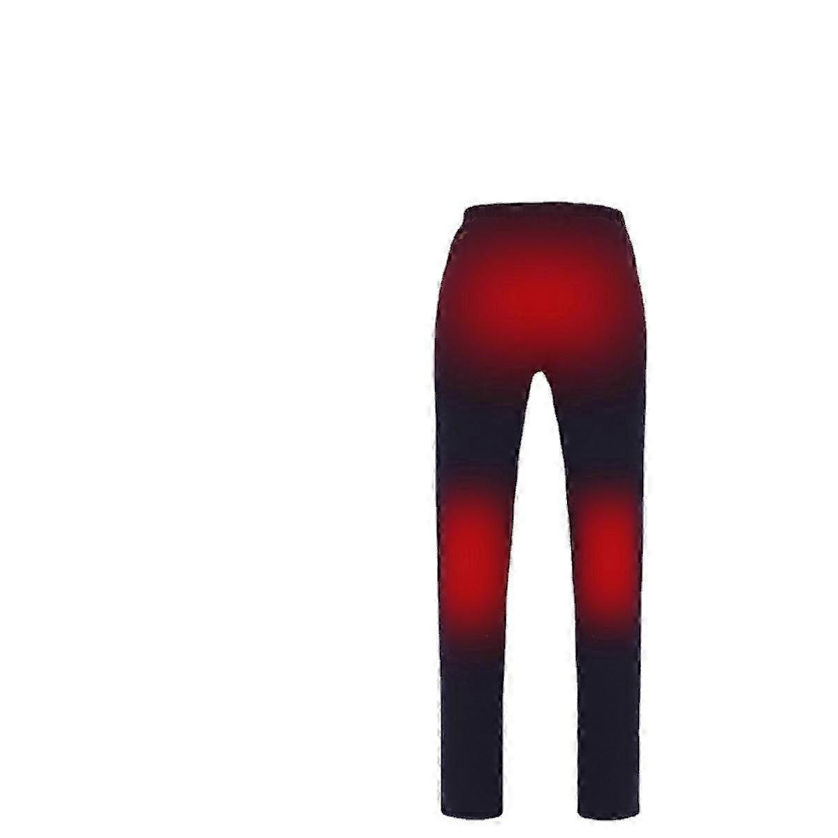 Electric Heated Warm Pants Men Usb Heating Base Layer Elastic Trous...