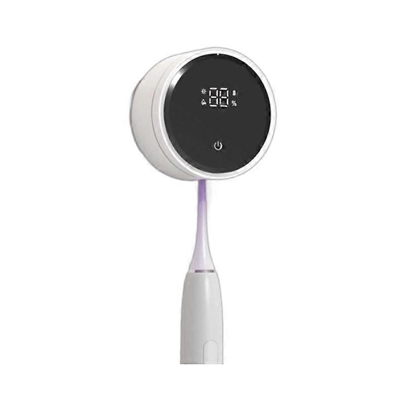 Wall Mounted Toothbrush Holder & Toothbrush Cleaner,Electric Toothbrus