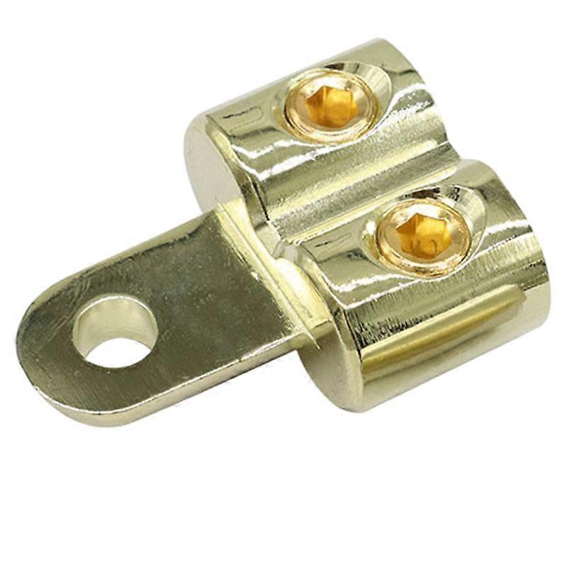 Automotive audio O-type terminal blocks, two-channel high-power, suitable for 0GA/4GA, automotive audio modification