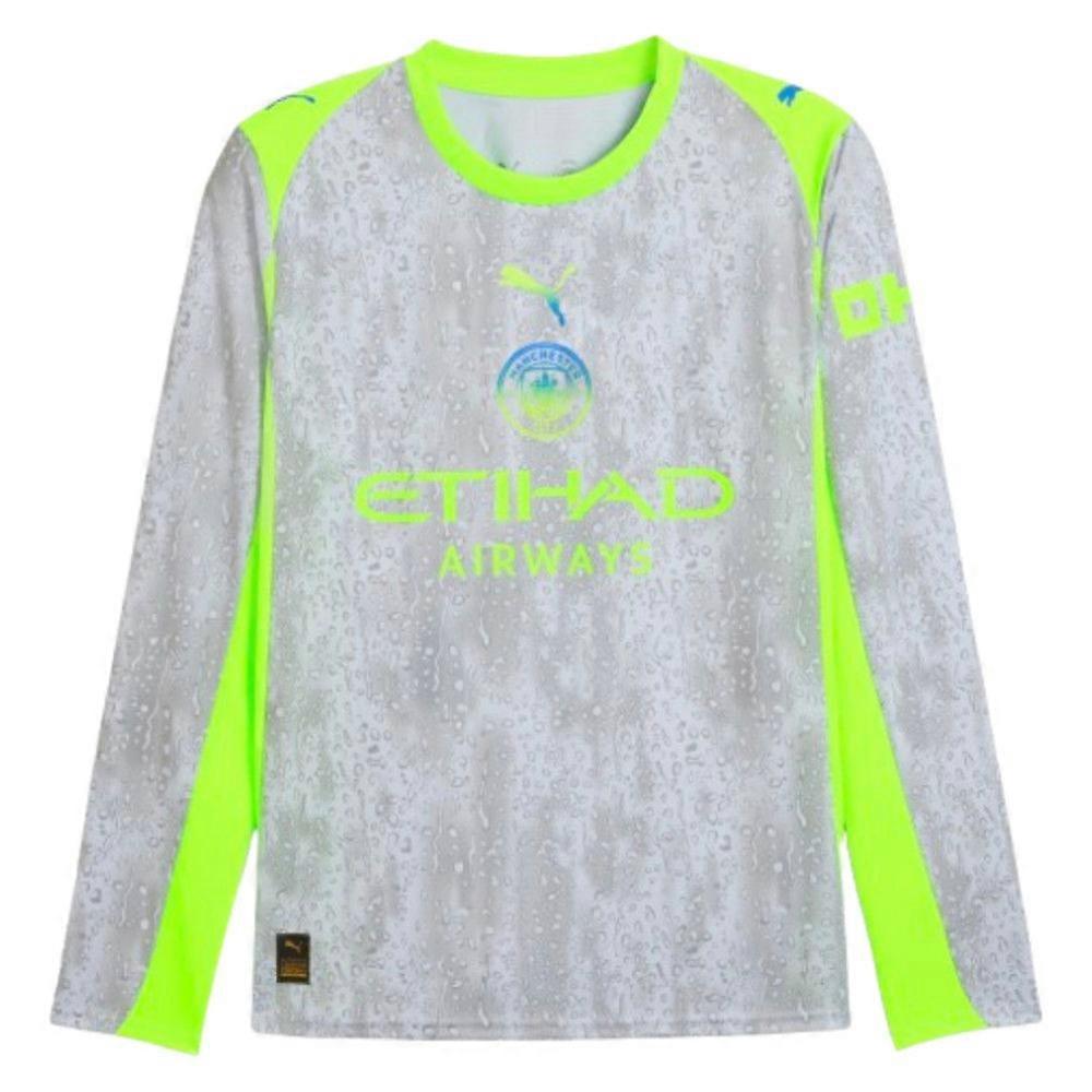 2025-2026 Man City Long Sleeve Third Shirt