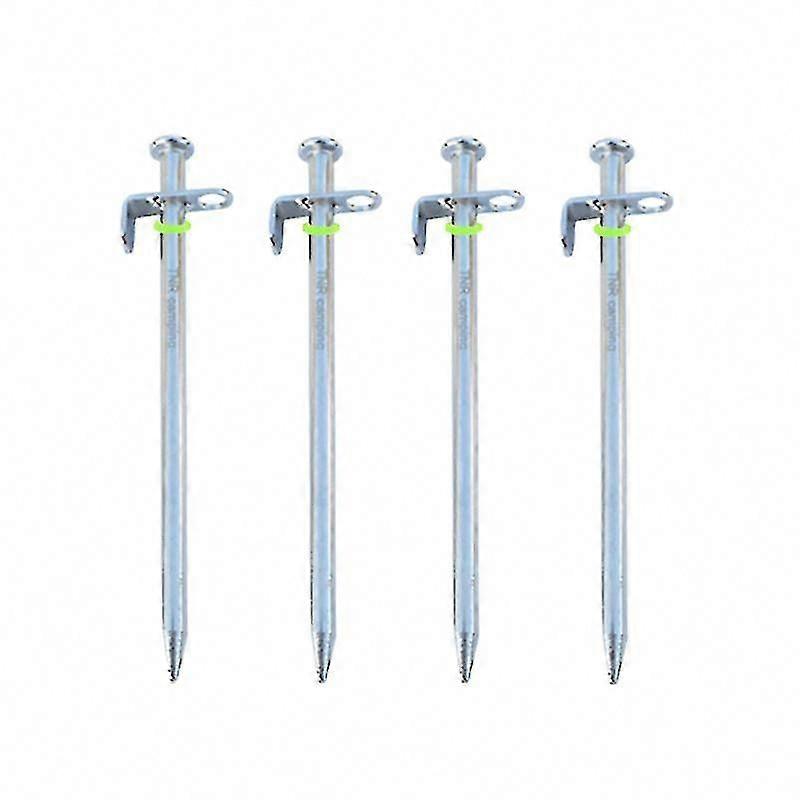 Stainless Steel & Chrome Tent Peg for Secure Tent Setup