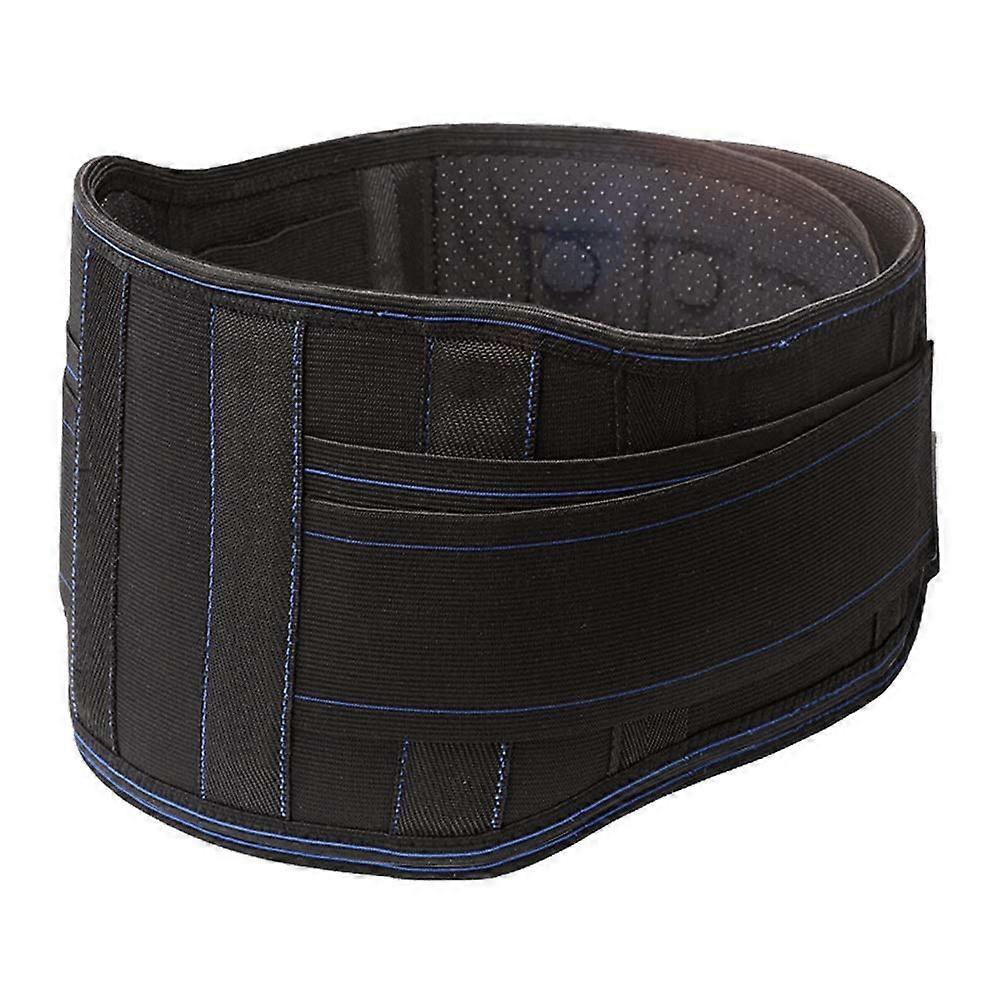 Lower Back Brace Self-Heating Support Belt for Herniated Disc Pain Relief, Magnetic Therapy, Adjustable XL Size