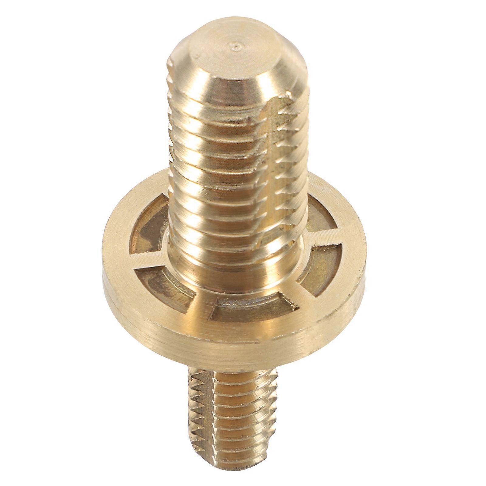 Pool Snooker Queue Spazierstock Holz Stick 1/2 Messing Joint Pin Connector Kupfer Queue Griff Verlängerung Für Billard Zubehör Für Pool Queues Für Einfach Att