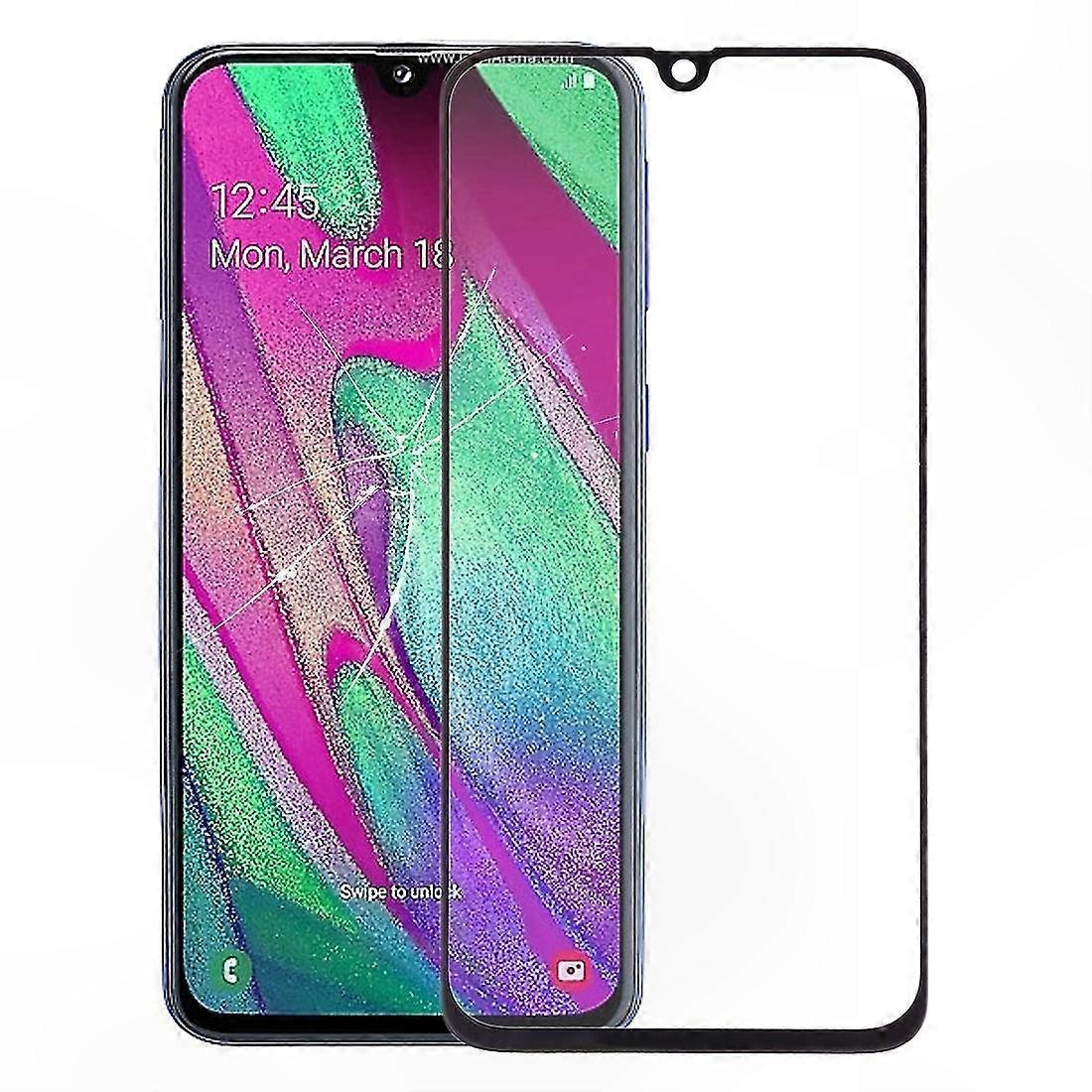 Replacement Outer Lens with OCA for Galaxy A40 Smartphone