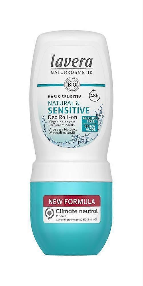 Lavera Basis Deodorant Roll On 50ml - 4 Pack