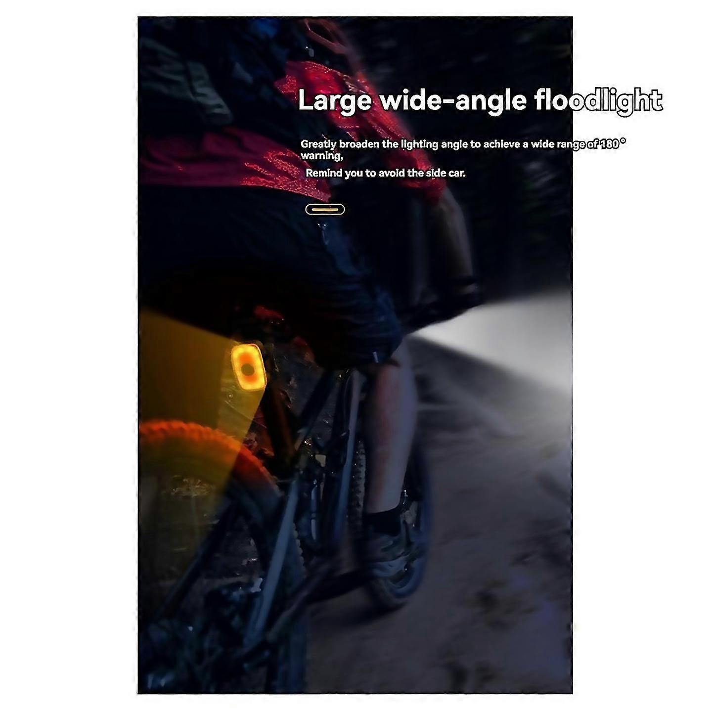 For Usb Rechargeable Road Saddle Seatpost Led Warning Cycling