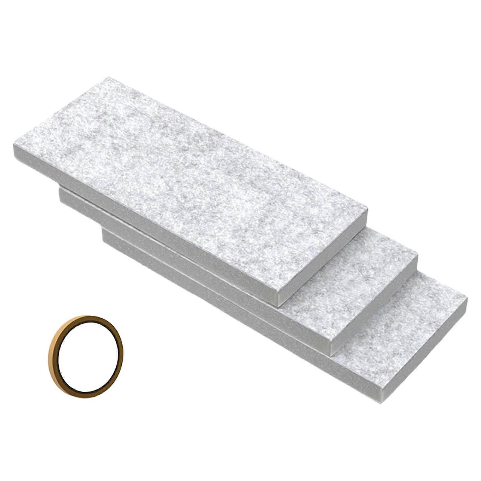 3PCS Felt Foam Insulation Panels for Air Conditioning Window Seal Adjustable Weatherproof Air Conditioning Vent Covers Multicolor