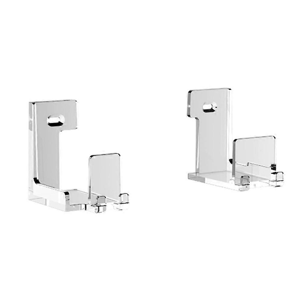 For Switch2 Simple Storage Rack for Mounting Brackets on Host Walls NS2 Base Wall Storage Rack Accessories (transparent)