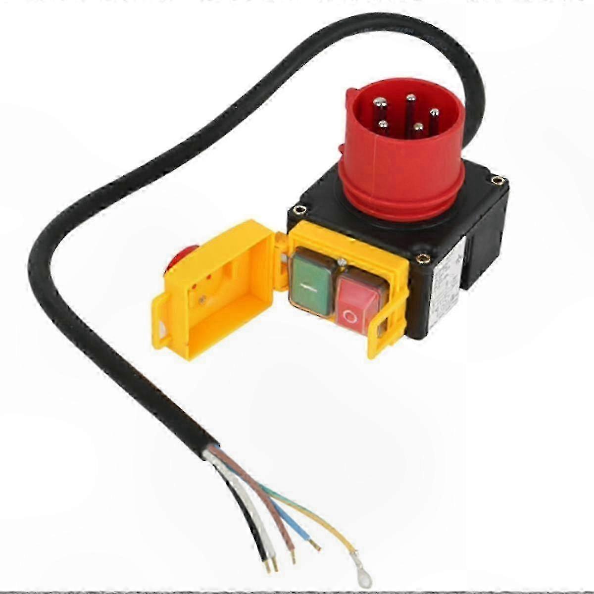 Emergency Stop Switch for 380V Equipment with Combined Functionality