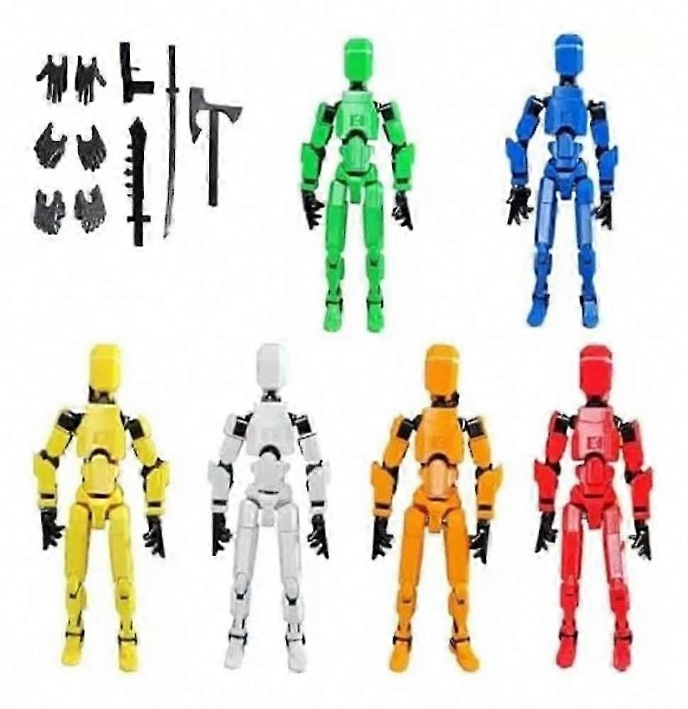 6 قطع T13 3D المطبوعة الشكل العمل مع ملحقات متعددة