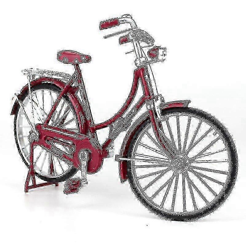 1:10 Alloy Classic Retro Bicycle Model Ornament