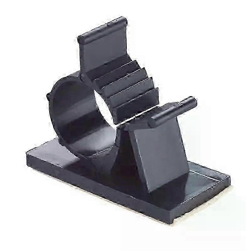 20Pcs Black Adjustable Plastic Cable Clamps Self Adhesive Car Cable...