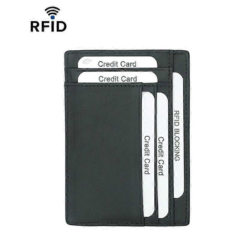 RFID Multi Card Slot Card Wallet Zipper Coin Purse