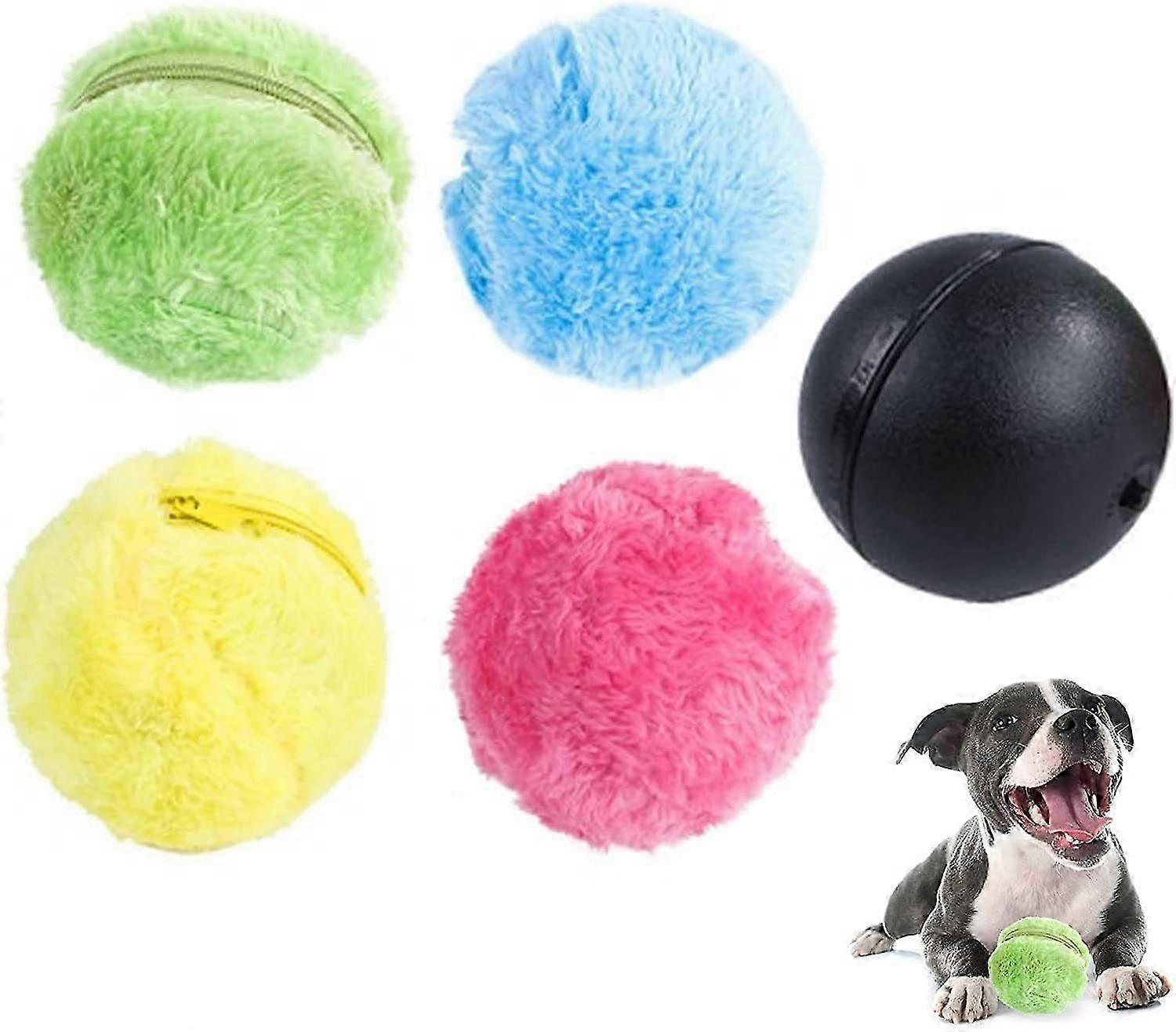 Active Rolling Balls Dog Toys For Interactive Play