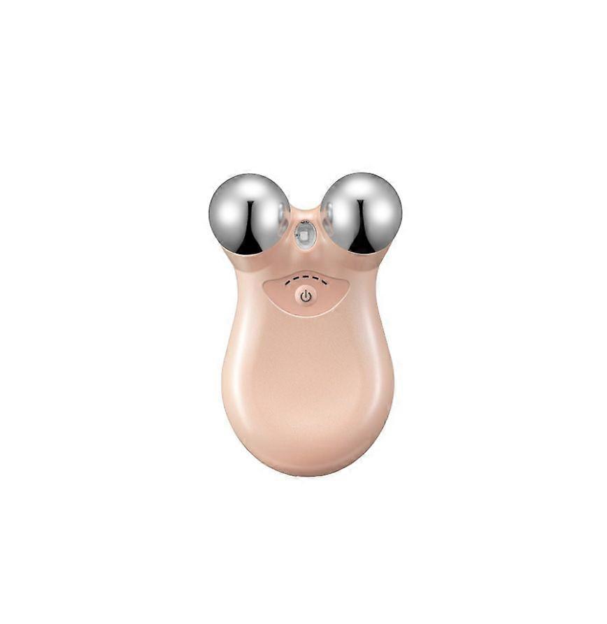 Microcurrent facial device, the latest red light technology, enhanced facial lifting and skin tightening capabilities, USB(orange)
