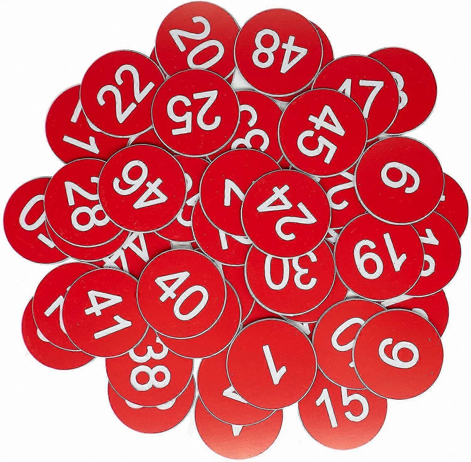 Engraved Plastic ID Tags Numbered Key Tags Without Hole
