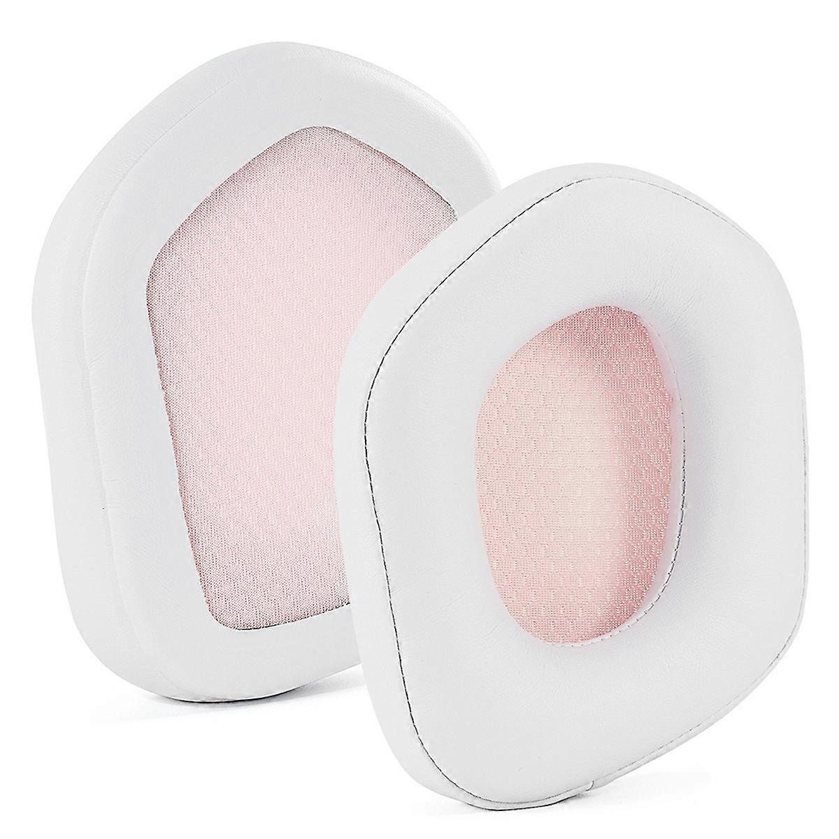 Replacement EarPads for G733 Headphones Comfortable Ear Cushions for Enhanced Audio Experience White