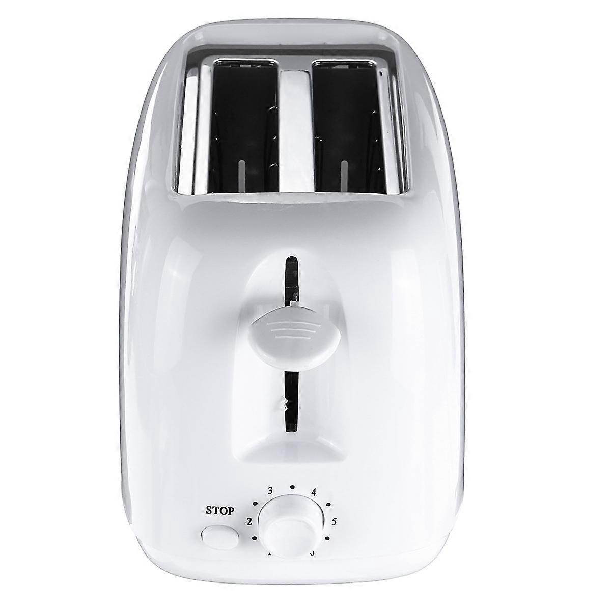 700W Toaster With 2 Slices Slot Automatic Warm Multifunctional Breakfast Bread Baking Machine