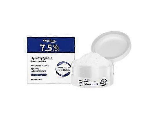 Hydroxyapatite Tooth powder for Enamel Protection and Tooth StrengtheningGentle and Effective Formula Fresh Breath, Fluoride-Free Tooth powder for Sen